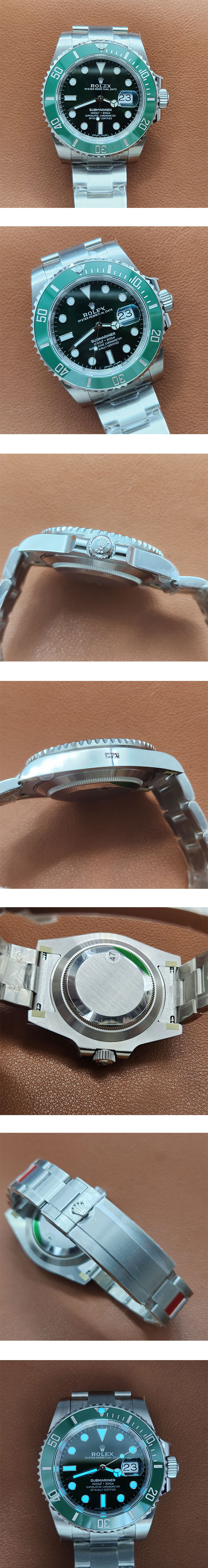 【VS製スーパーコピー時計販売店】ロレックス サブマリーナー デイト 116610LV 3135搭載 出荷前点検済